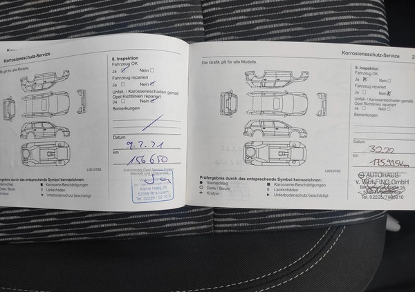 Opel Mokka cena 41500 przebieg: 206000, rok produkcji 2013 z Międzyrzecz małe 137